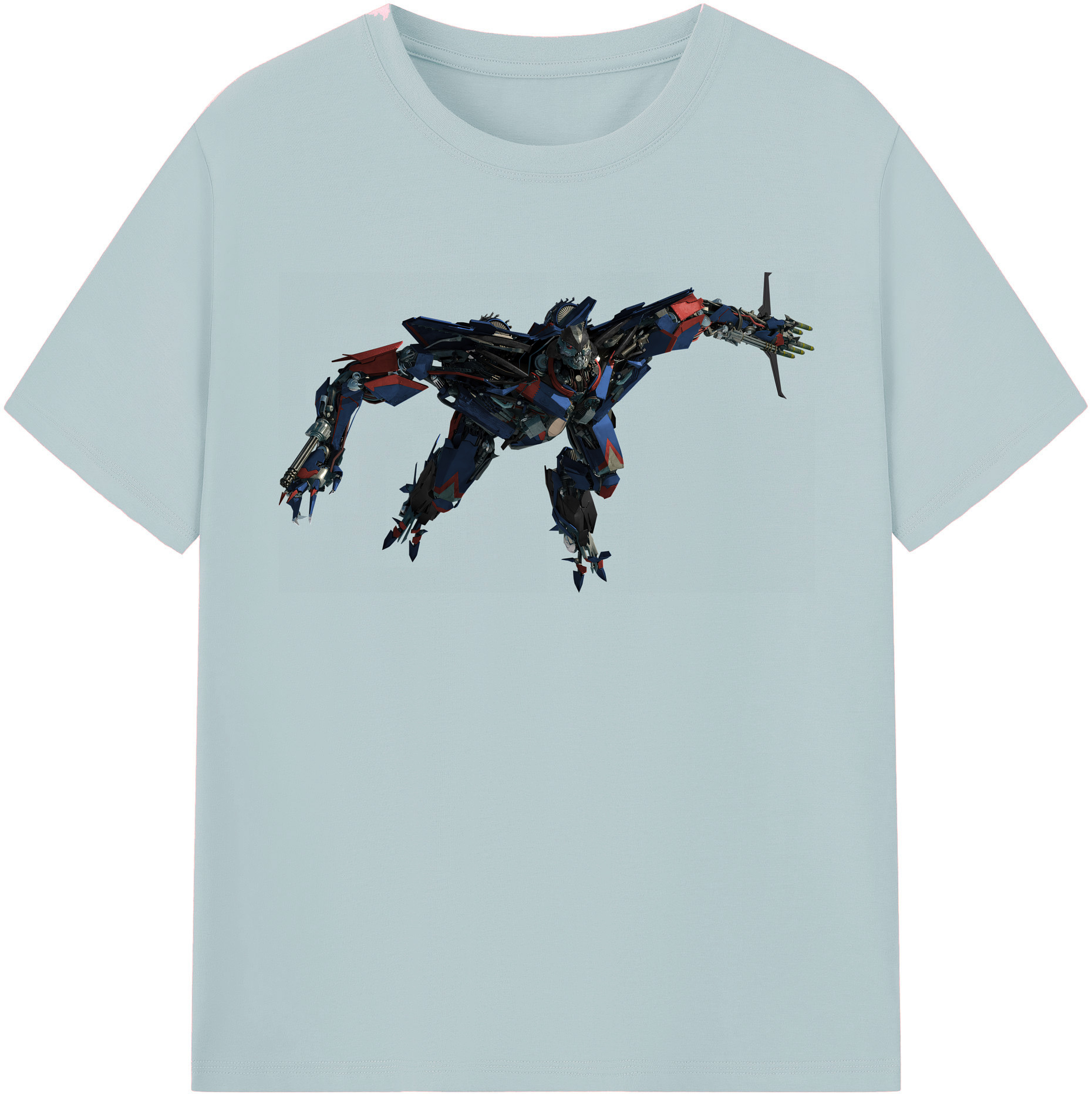 （画像用） Transformers トランスフォーマー 綿100％半袖Tシャツ（フロントプリント）